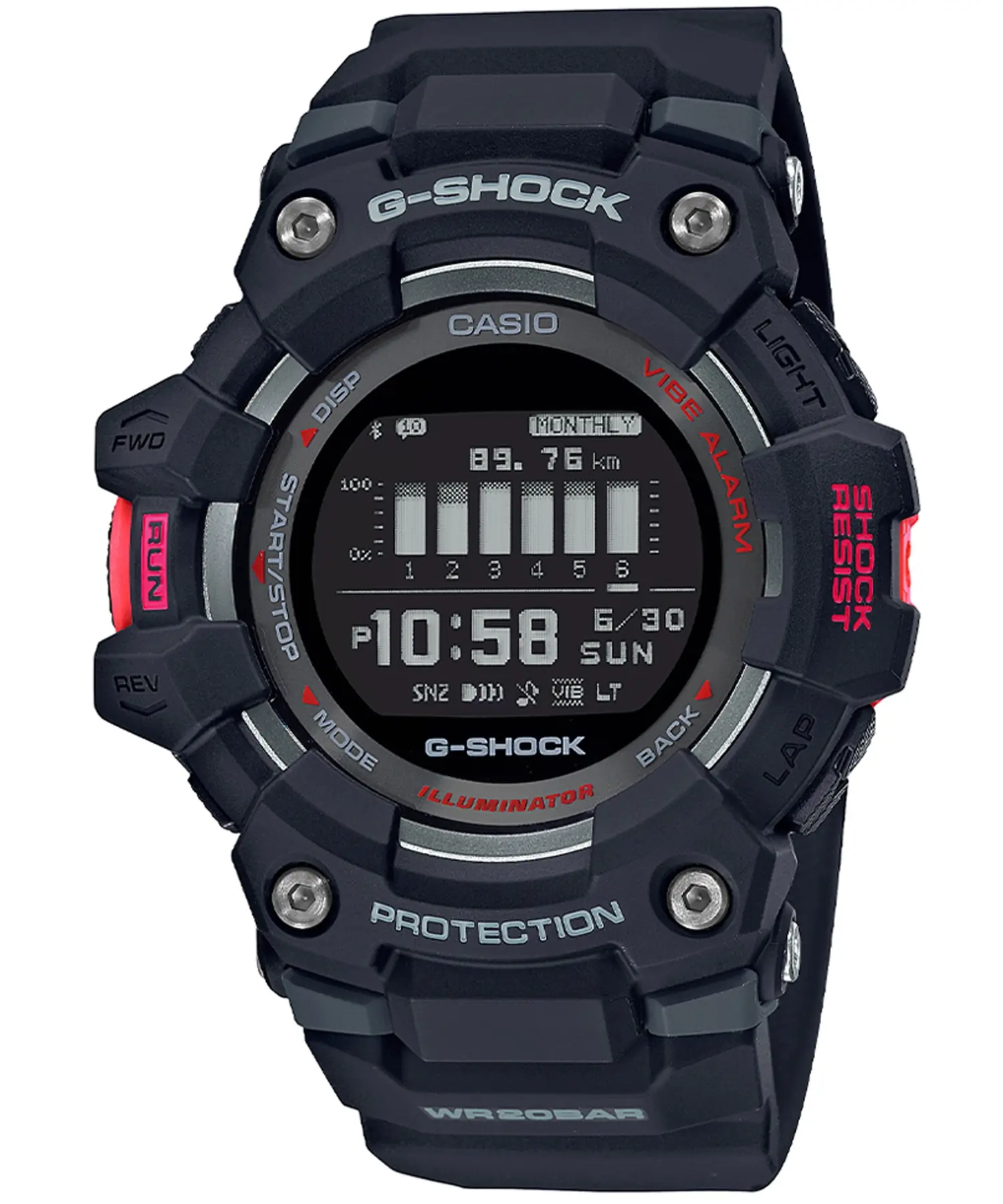 تصویر اصلی ساعت مچی مردانه اصل کاسیو (casio) زیرمجموعه جی شاک مدل GBD-100-1DR