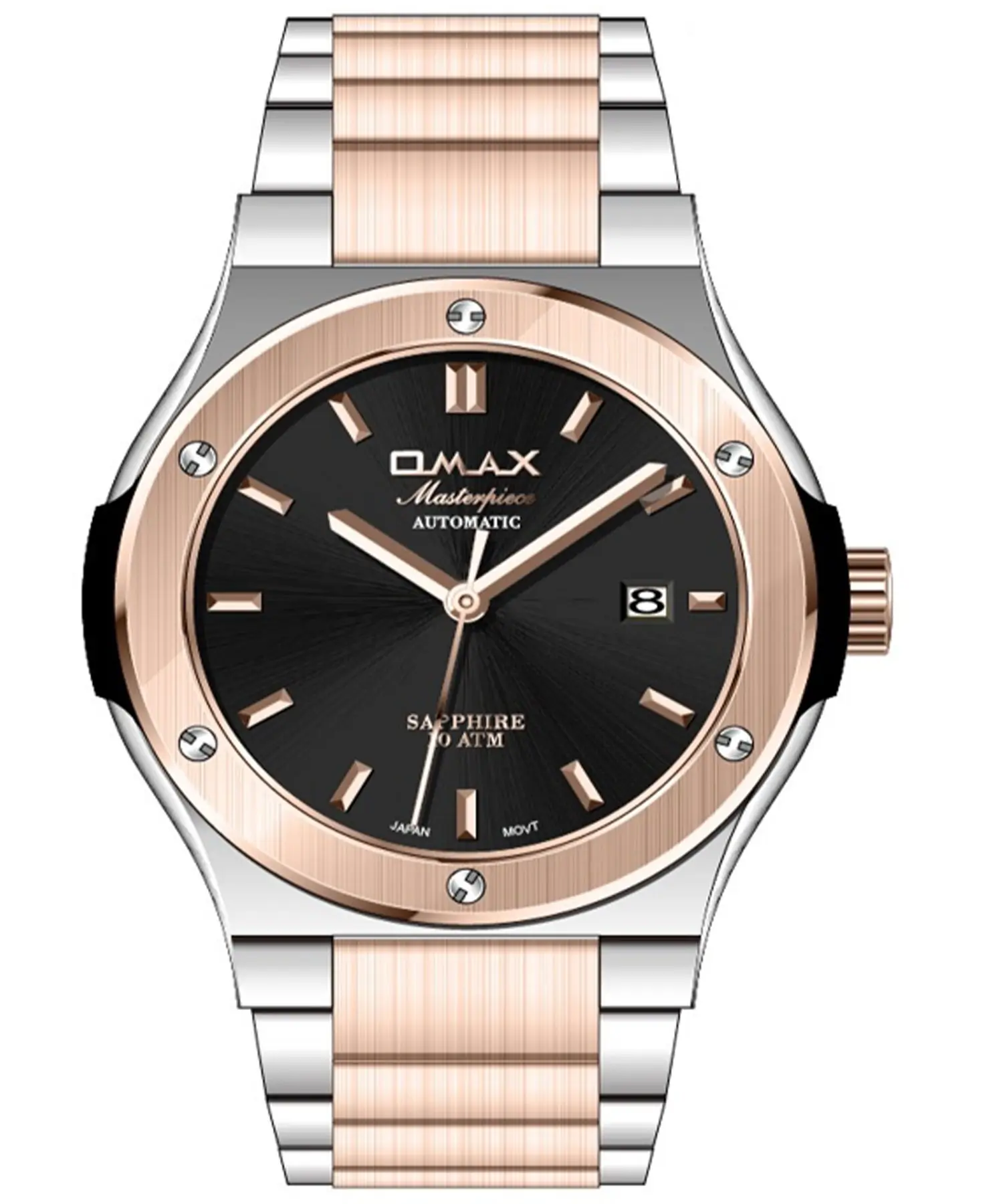 تصویر اصلی ساعت مچی مردانه اصل اوماکس (omax) زیرمجموعه مسترپیس مدل OAHB001C2CI