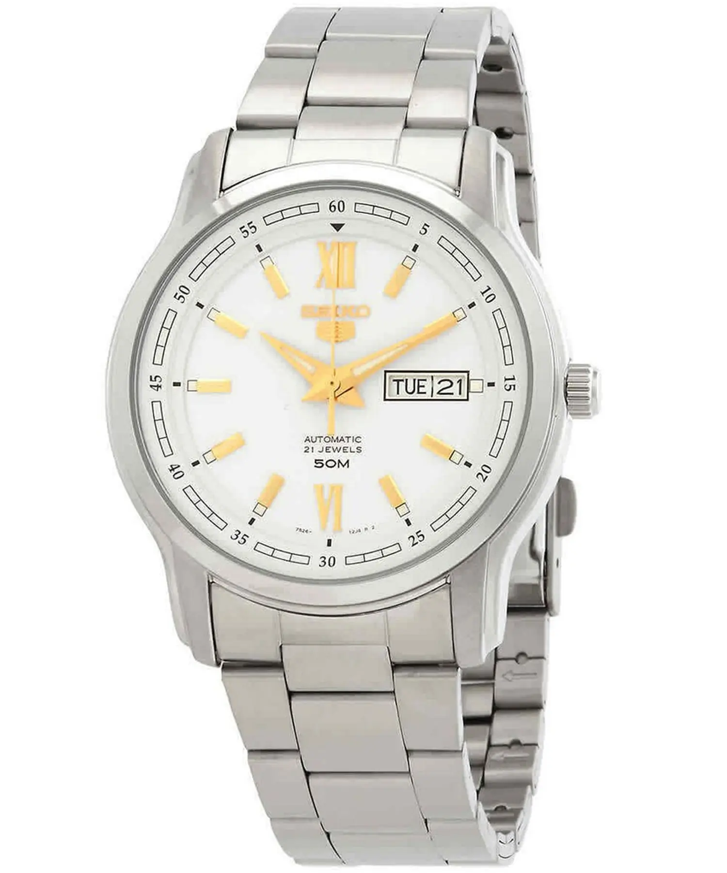 تصویر اصلی ساعت مچی مردانه اصل سیکو (seiko) زیرمجموعه سیکو 5 مدل SNKP15K1