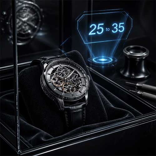 ساعت 25 تا 35 میلیون تومان