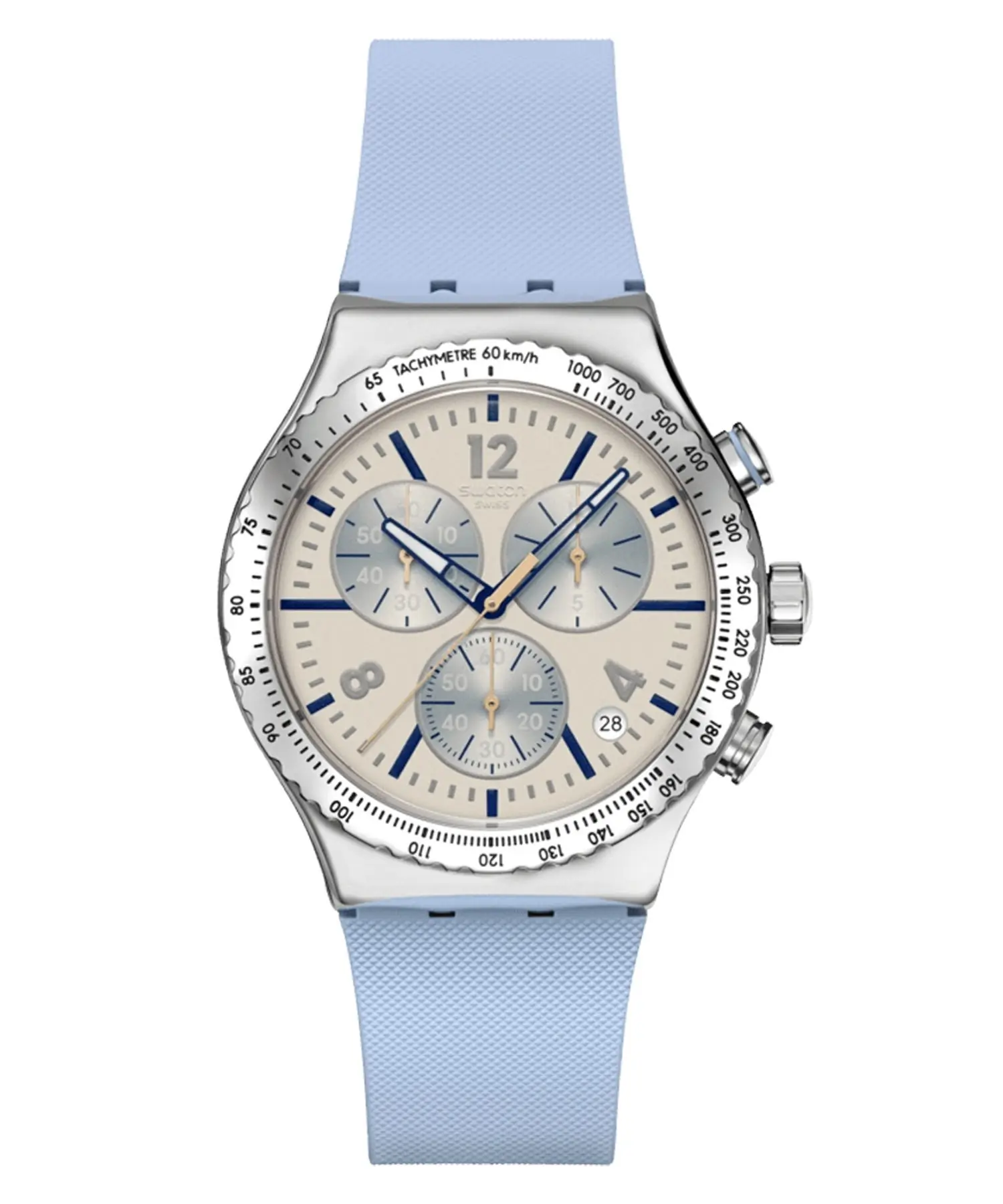 تصویر اصلی ساعت مچی مردانه و زنانه اصل سواچ (swatch) مدل YVS536